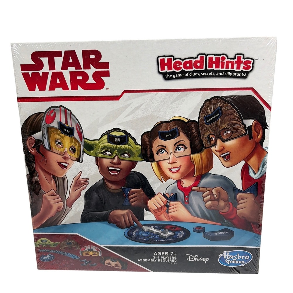 Star‎ Wars Head Hints Hasbro Gaming Board Game C2125 New Sealed 2015